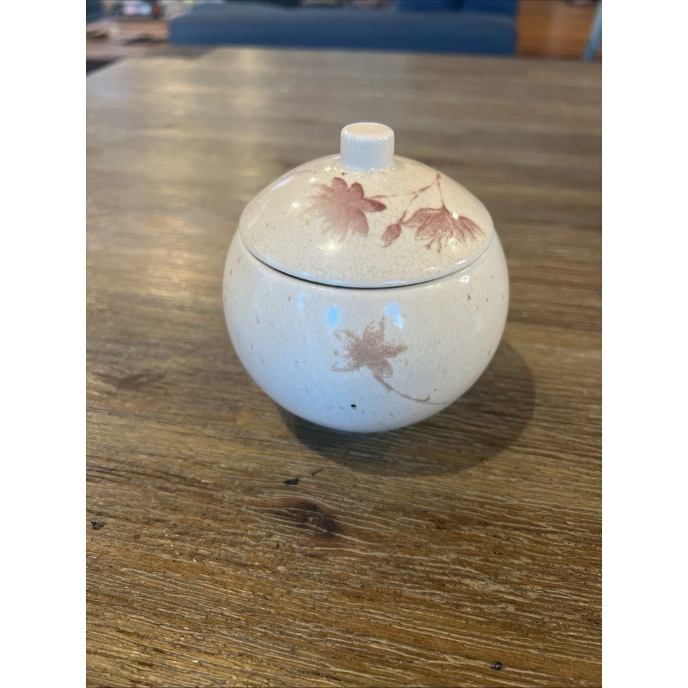 Vintage Calvin Klein Nightblooms Sugar Bowl w/ lid ~new~